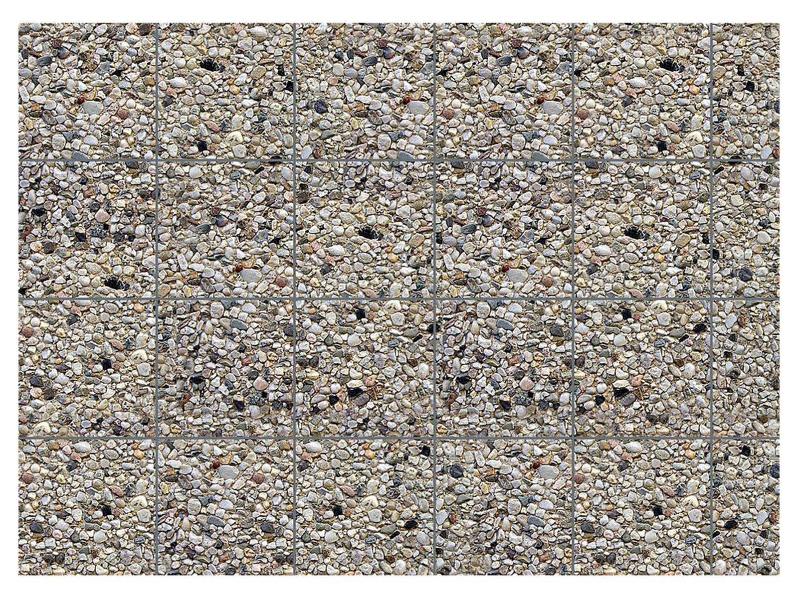 Faller 170626 Mauerplatte, Waschbeton Epoche