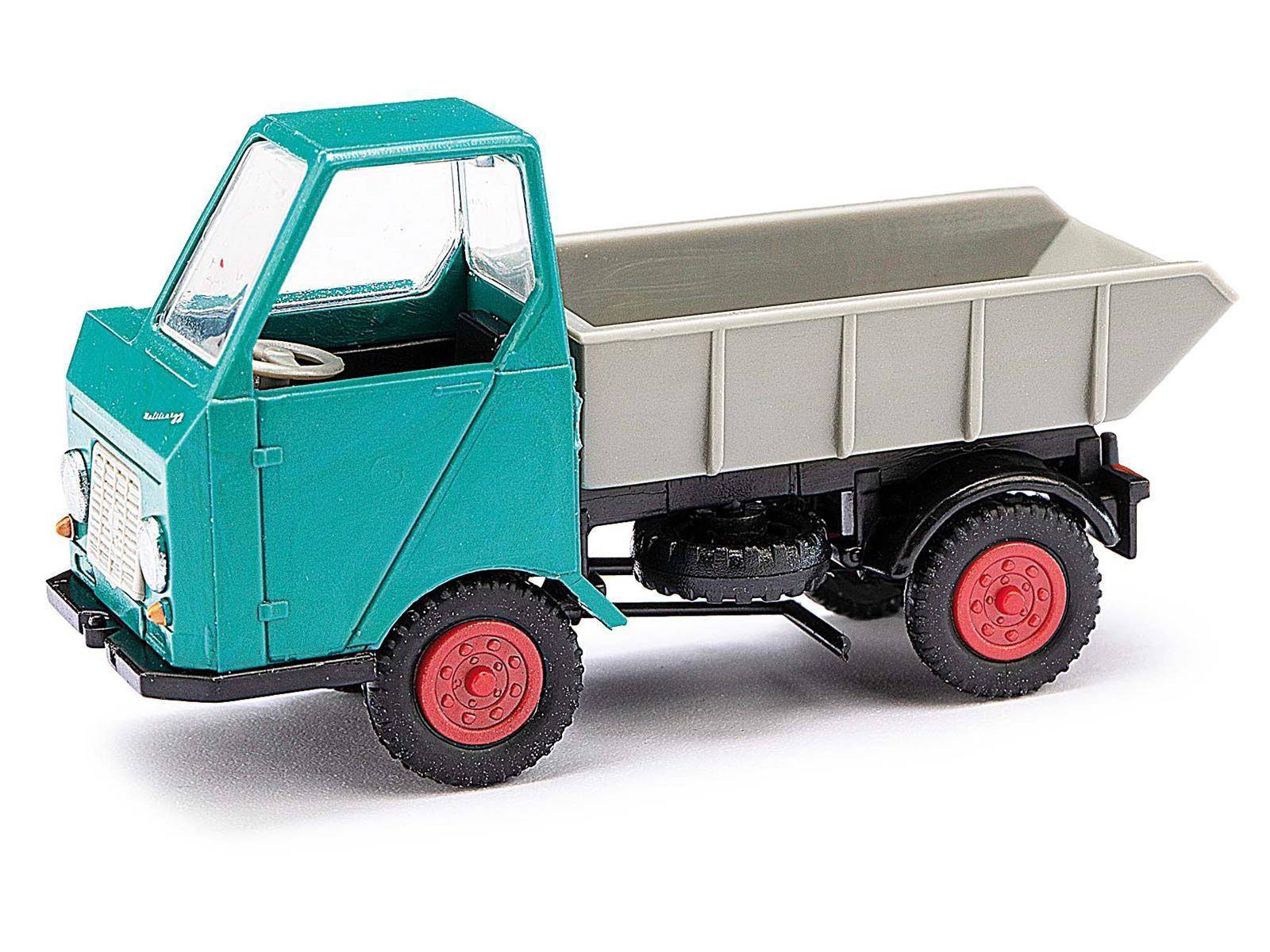 Busch 211004401 Multicar M22 Mulde grün N