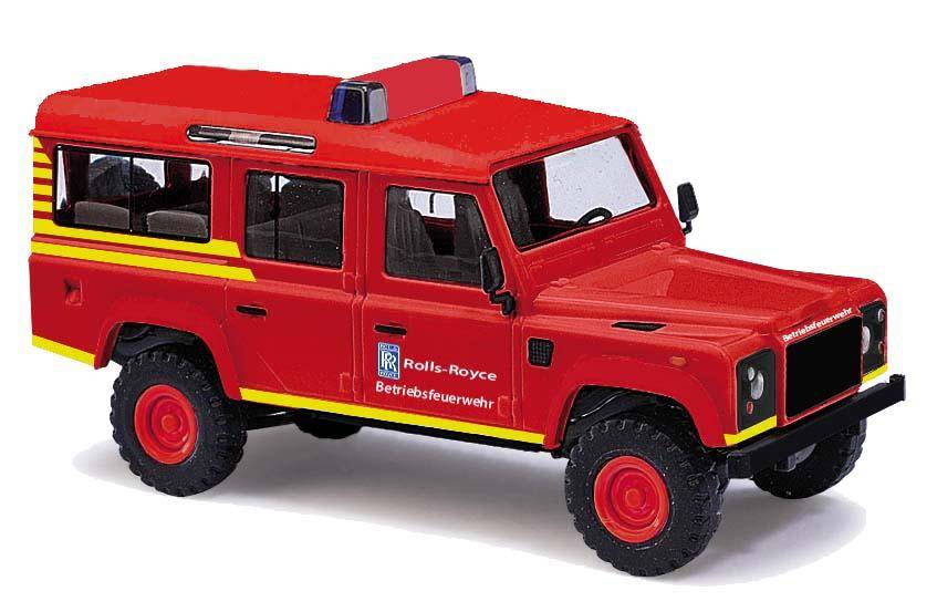 Busch 50327 Land Rover Betriebsfeuerwehr