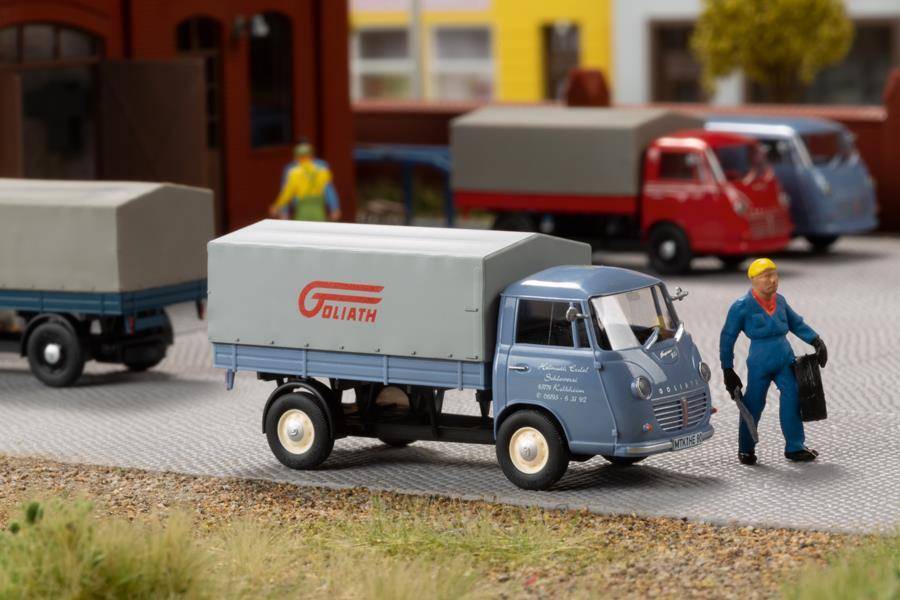 Auhagen 66028 H0 Pritschenwagen Helmuth Erdel Fertigmodell