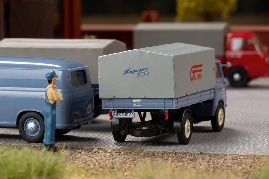 Auhagen 66028 H0 Pritschenwagen Helmuth Erdel Fertigmodell