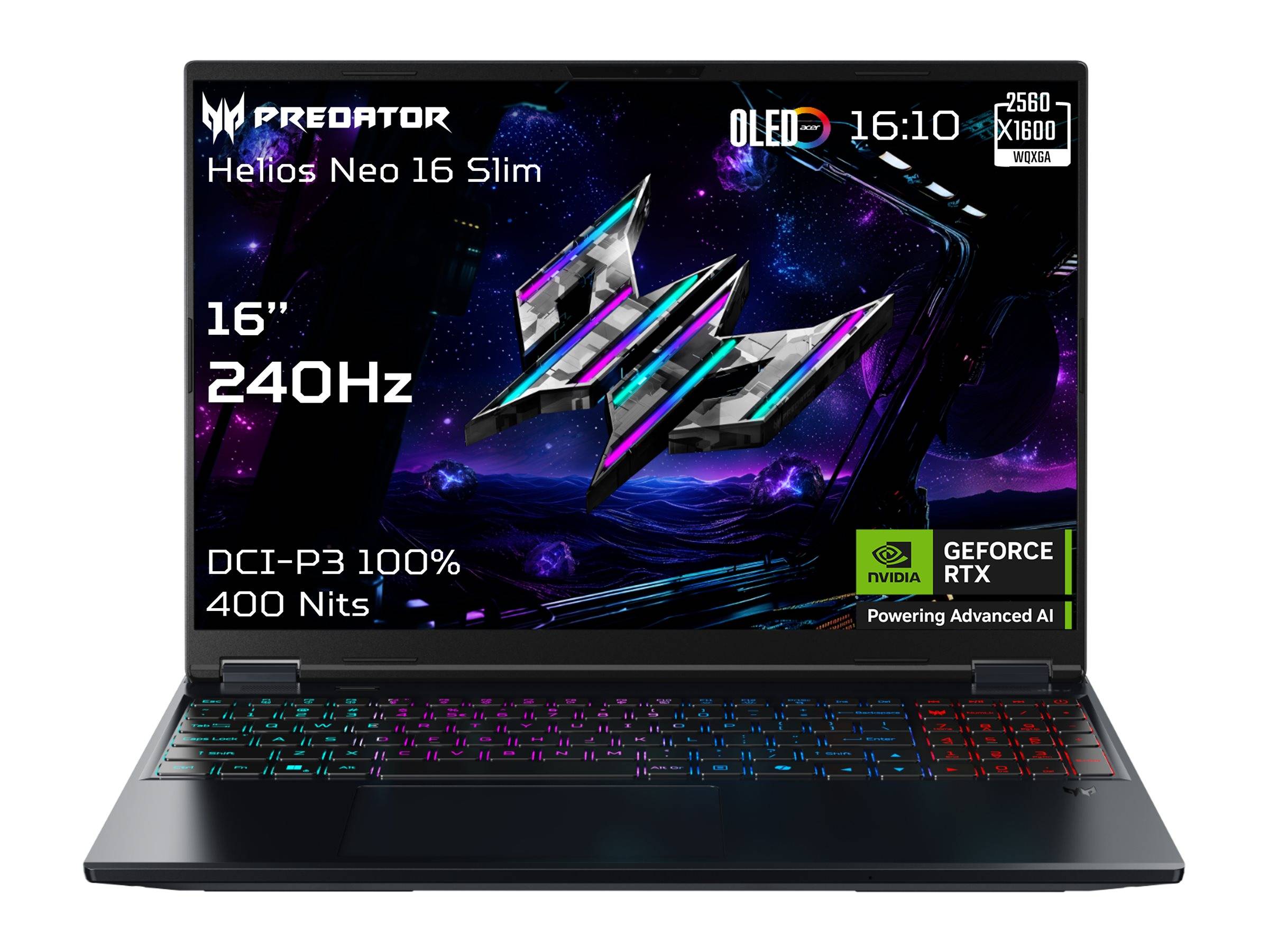 Acer Predator Helios Neo 16S AI PHN16S-71 - Intel Core Ultra 9 275HX / 2.7 GHz - Win 11 Home - GeForce RTX 5060 - 16 GB RAM - 1.024 TB SSD NVMe