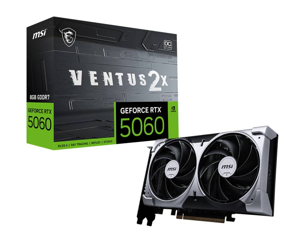MSI GeForce RTX 5060 8GB Ventus 2X OC