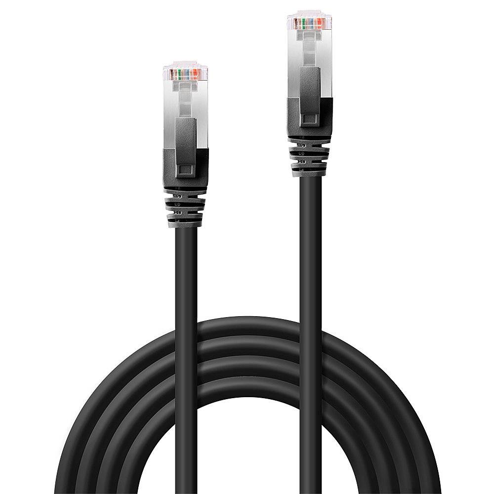 LINDY Patchkabel Cat6 SSTP / S/FTP PIMF schwarz 30m Kabel RJ45 Cat.6