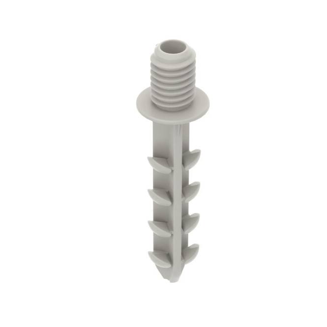 OBO DP GM6 30 Steckdübel m.M6-Gewinde 39,0x10,0x10,0 Polyamid 2351673 (Inhalt 100 Stück)