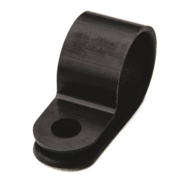 Hellermann H7P-PA66HS-BK(100) Bef.- schelle schwarz 12.5mm 211-60006 (Inhalt 100 Stück)