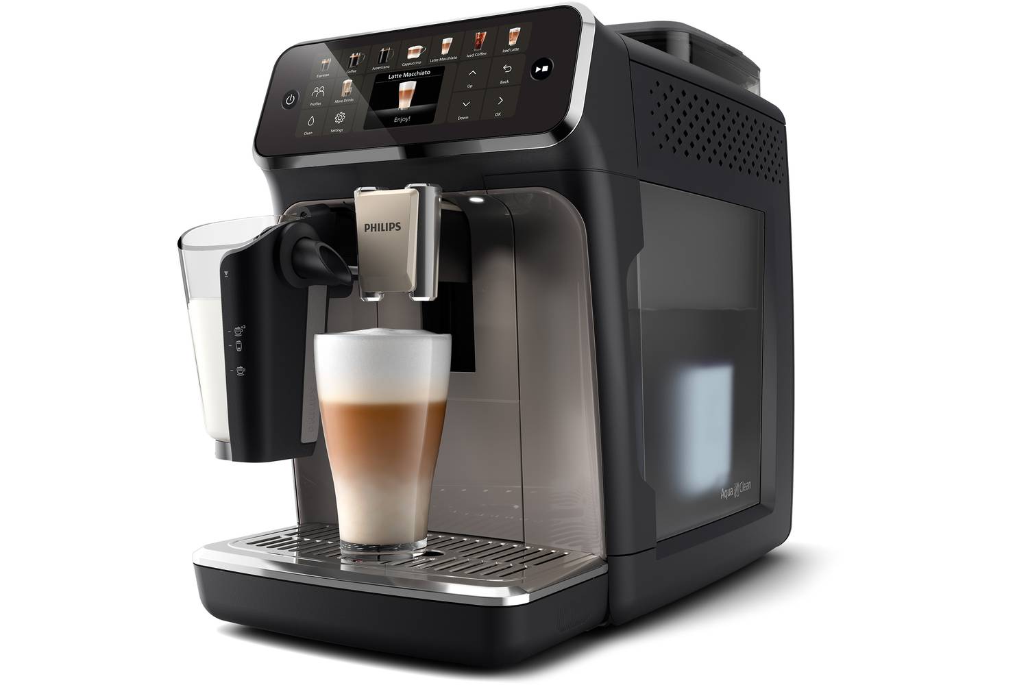 Philips Series 5500 EP5549/70 Automatisk kaffemaskine Sort - Espresso-Automat - 15 Bar