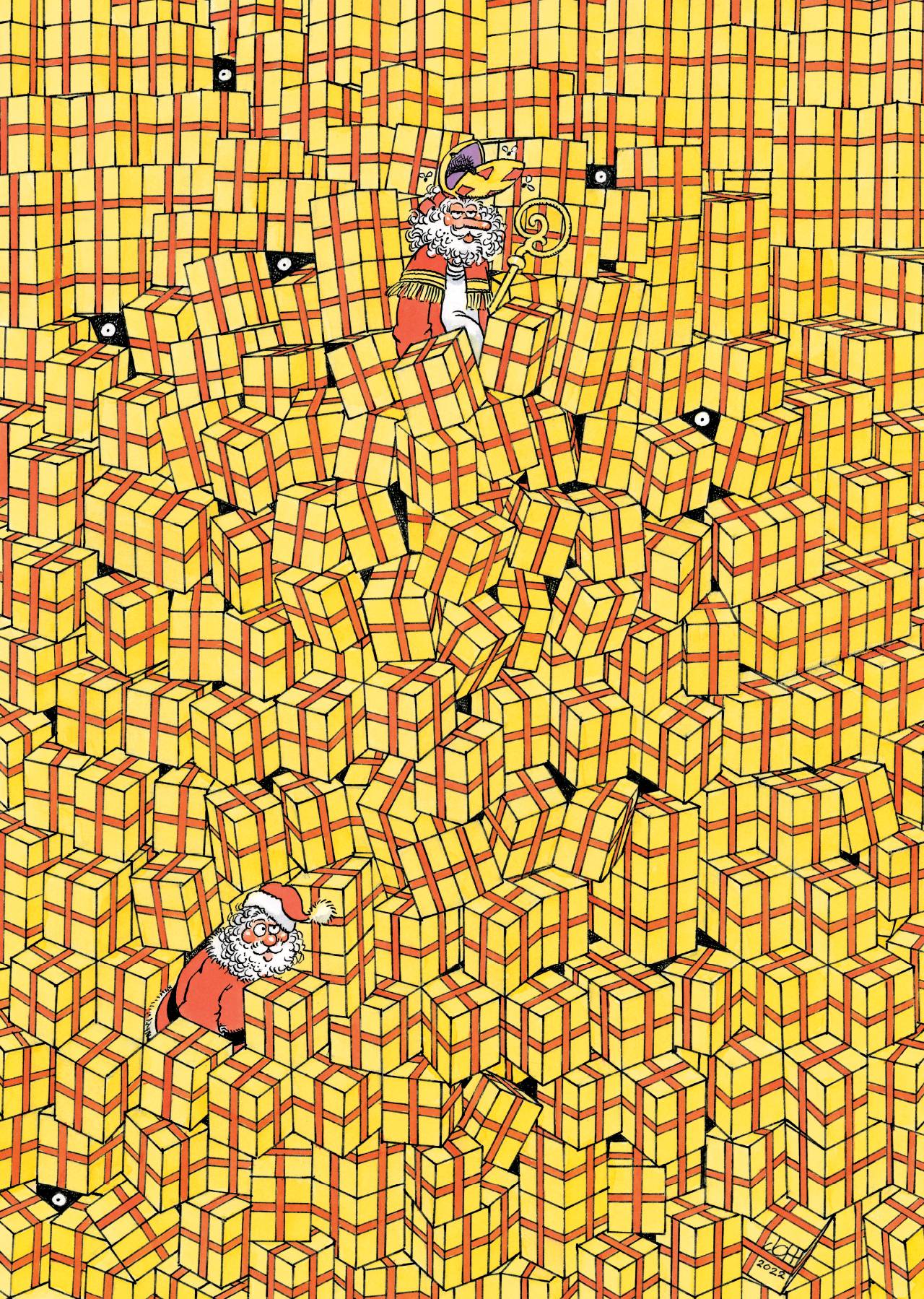 Jan van Haasteren Expert 4, Geschenke in Hülle und Fülle, Puzzle