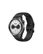 Xiaomi Watch S4 Intelligente Uhr mit Riemen fluororubber schwarz Handgelenkgröße: 140-210 mm Anzeige 3,6 cm 1.43" Bluetooth NFC 44.5 g