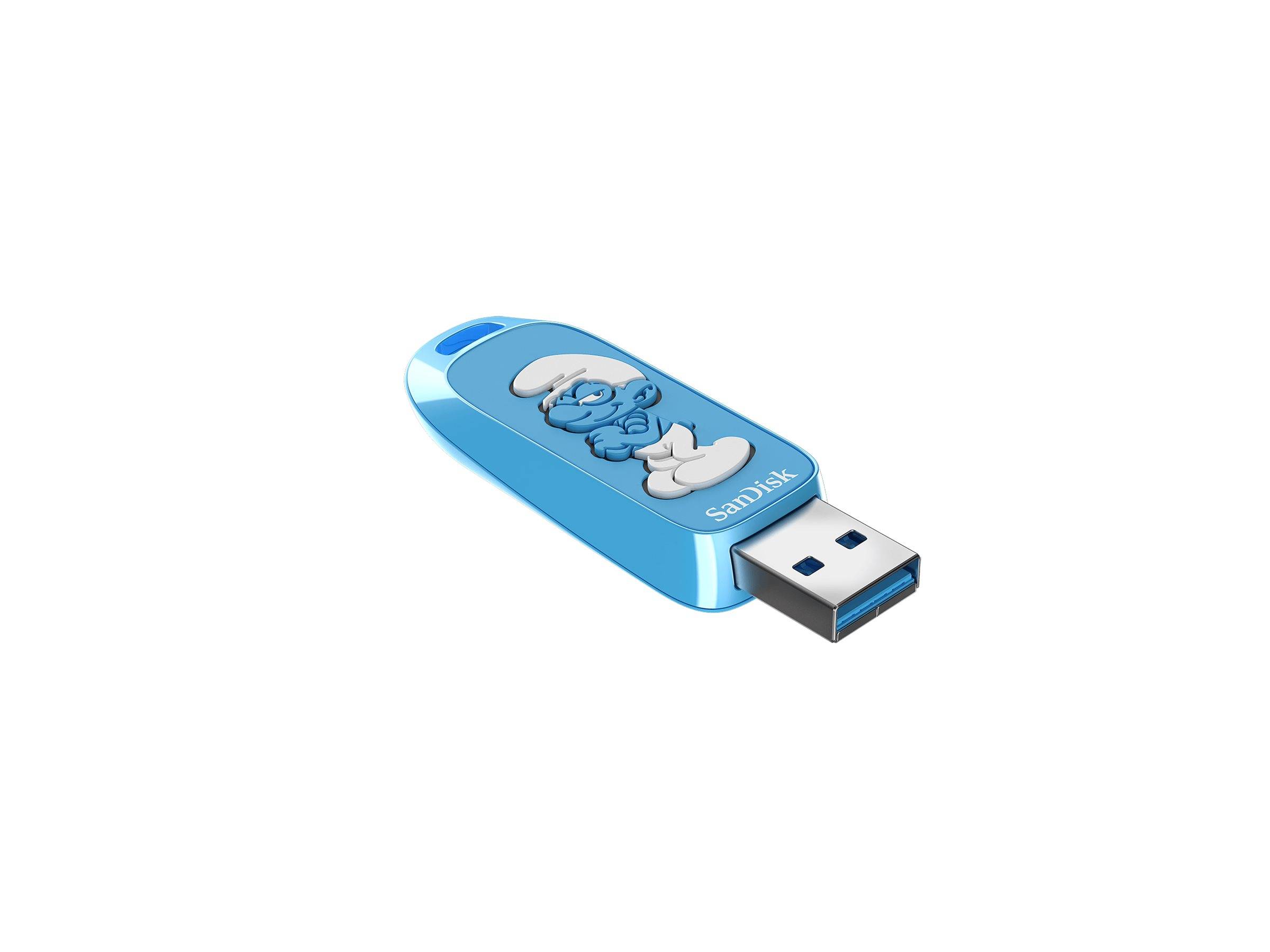 SanDisk Smurfs - Brainy Smurf Edition USB-Flash-Laufwerk64 GB - USB 3.2 Gen 1
