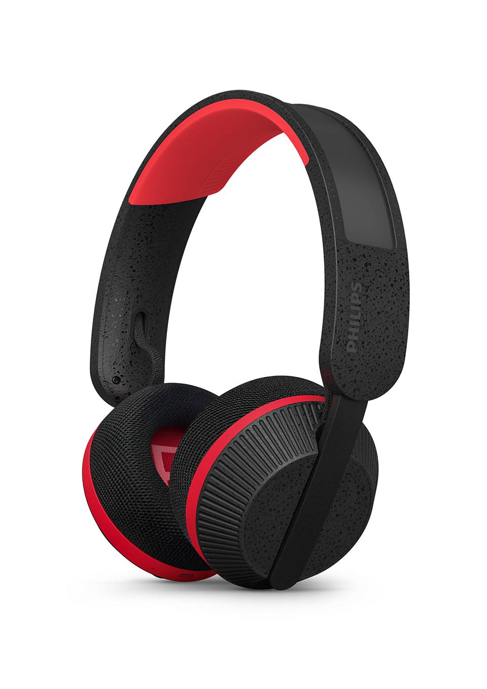 Philips Wireless On-Ear-Kopfhörer TAA6219BK/00 Rot Schwarz - Kopfhörer - 20 KHz