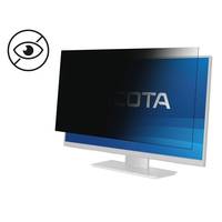 Ein Computermonitor mit einer Datenschutzfolie, die den Text „ICOTA