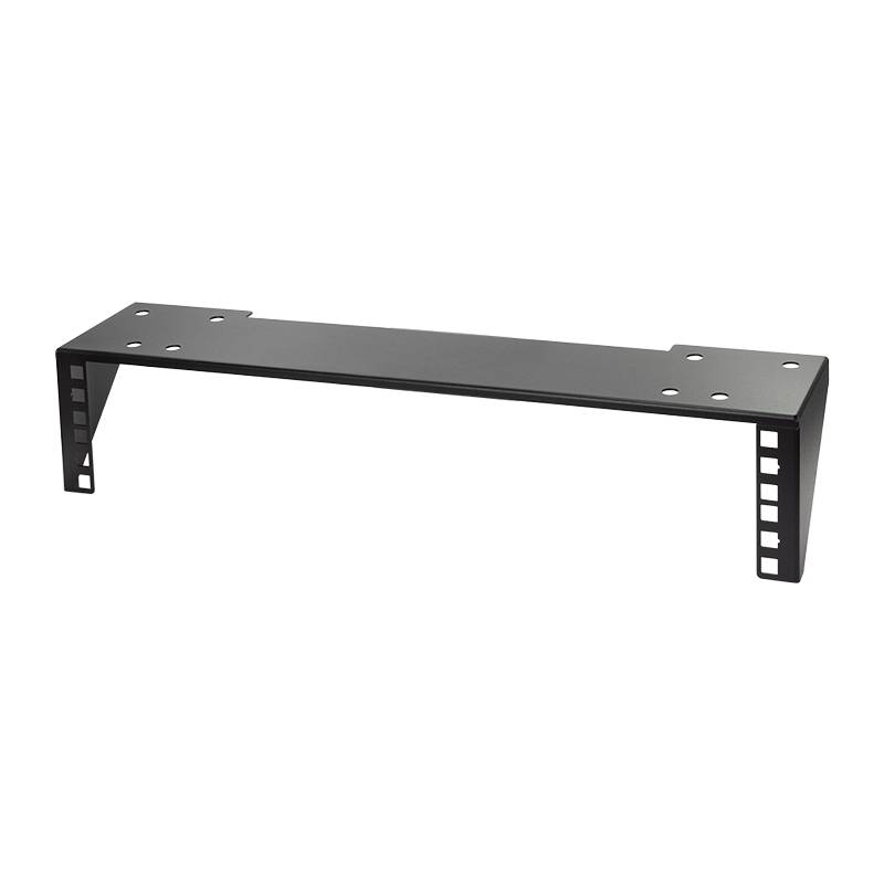 LogiLink 19" Rack zur Untertisch-/Wandmontage, 2 HE, schwarz