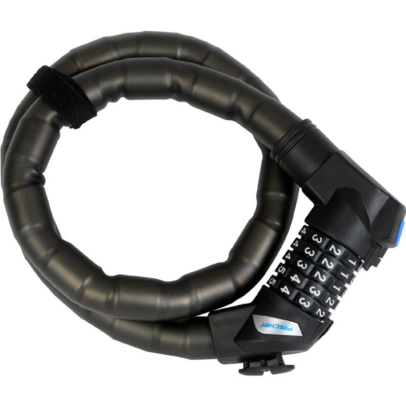 FISCHER Glieder-Fahrradschloss, Länge: 900 mm, schwarz