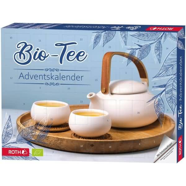 Adventskalender 'Bio-Tee-Adventskalender' bestückt