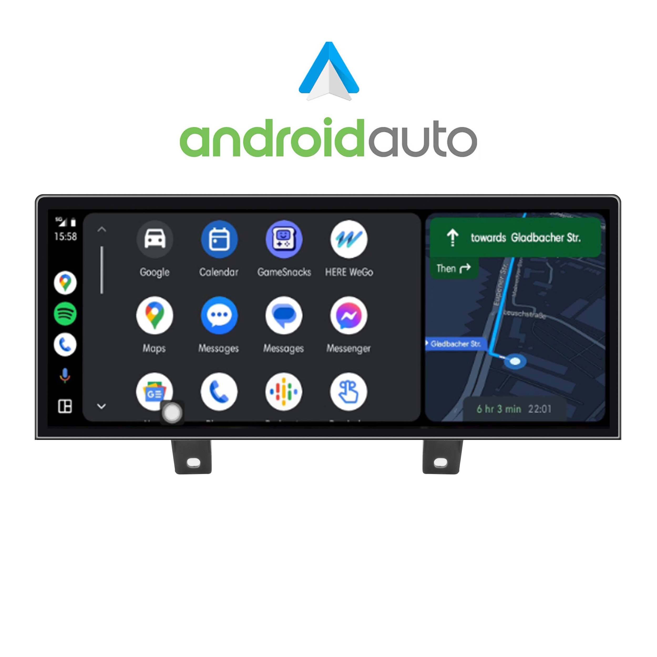 Für BMW G30 G31 G38 EVO 12,3" Touchscreen Android GPS Navigation CarPlay