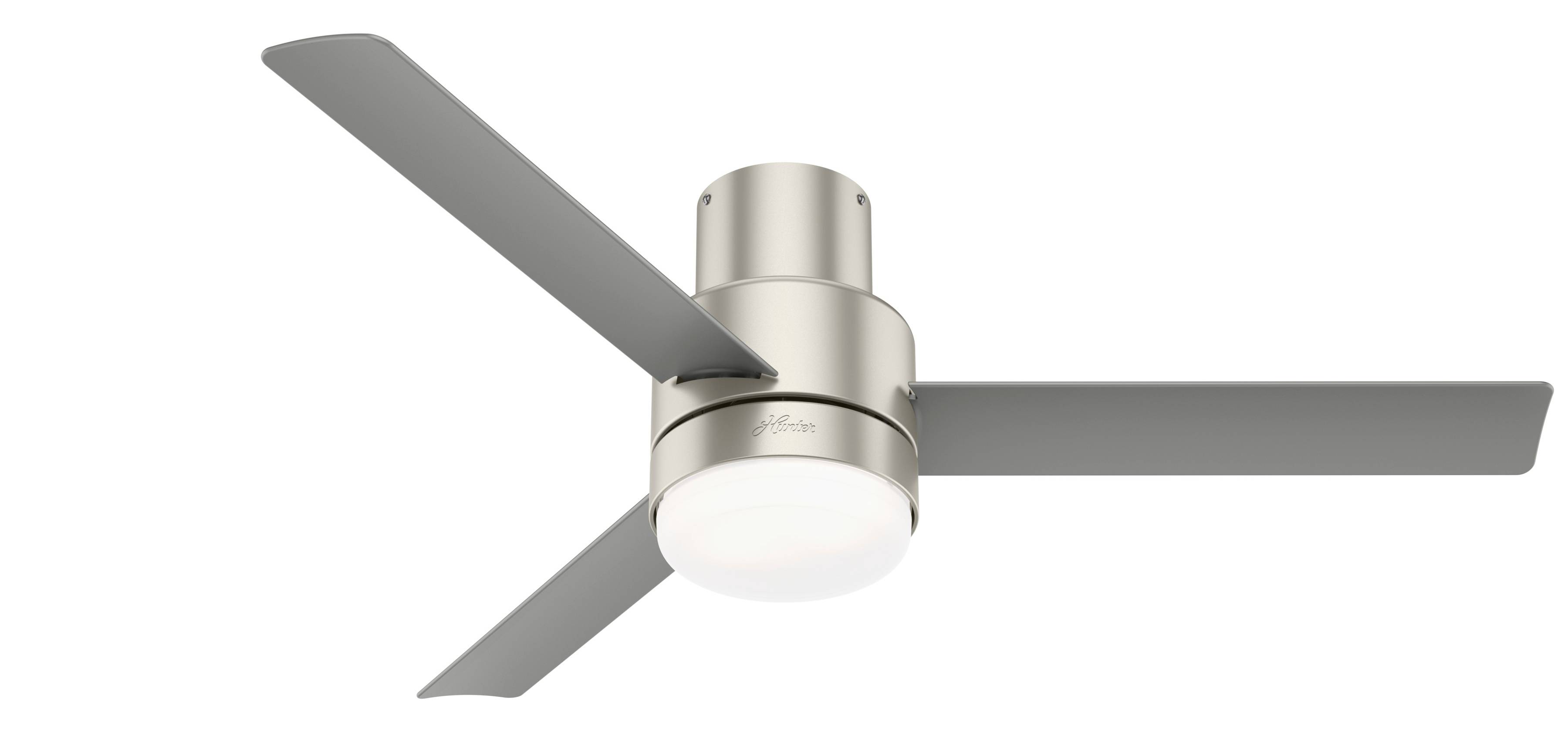 Deckenventilator Gilmour Nickel mit Licht