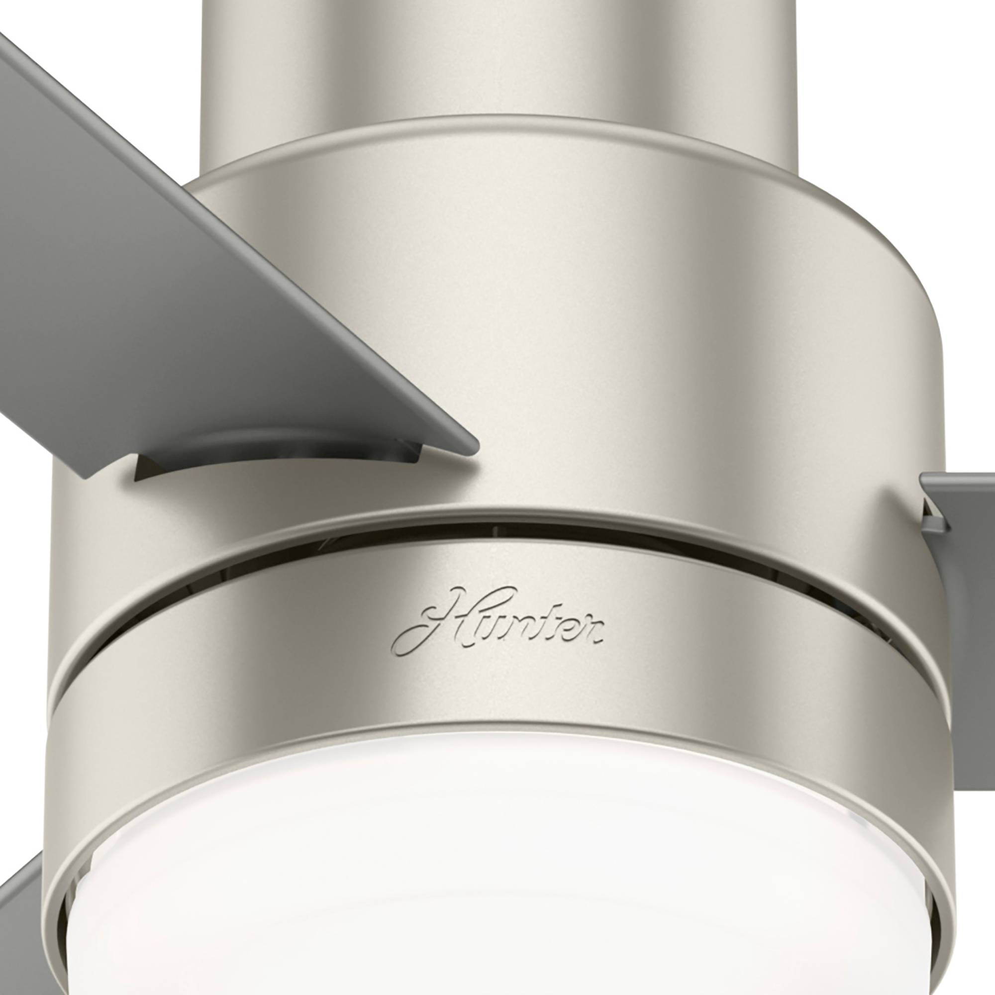 Deckenventilator Gilmour Nickel mit Licht