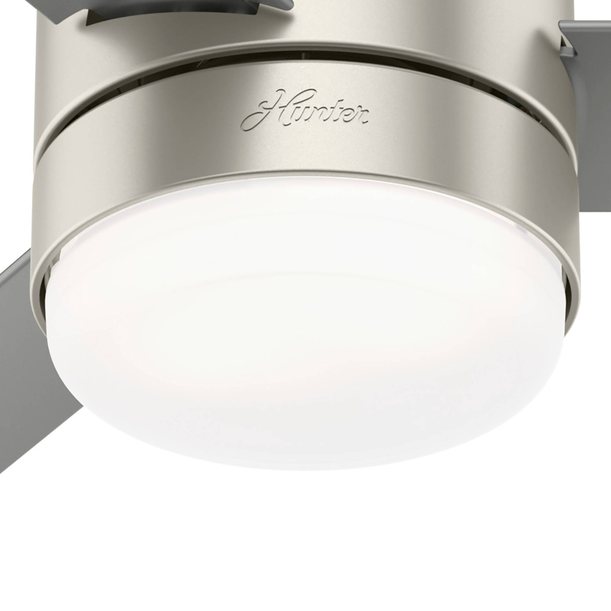 Deckenventilator Gilmour Nickel mit Licht