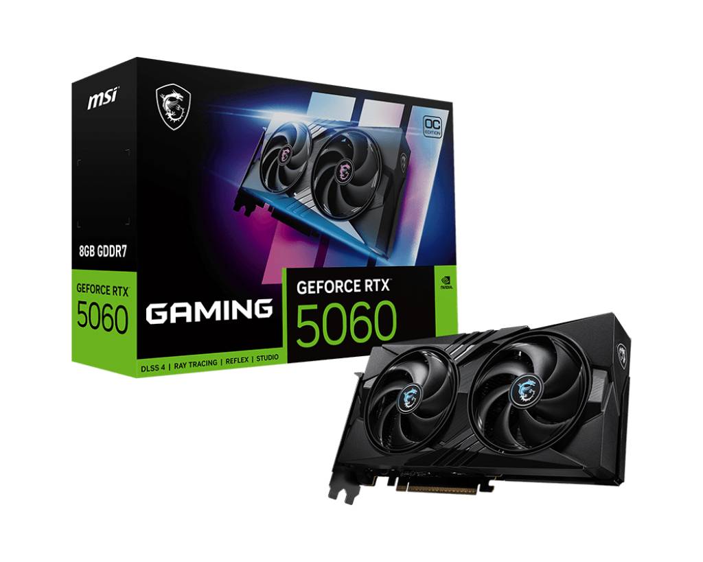 MSI GeForce RTX 5060 Gaming OC - 8.192 MB