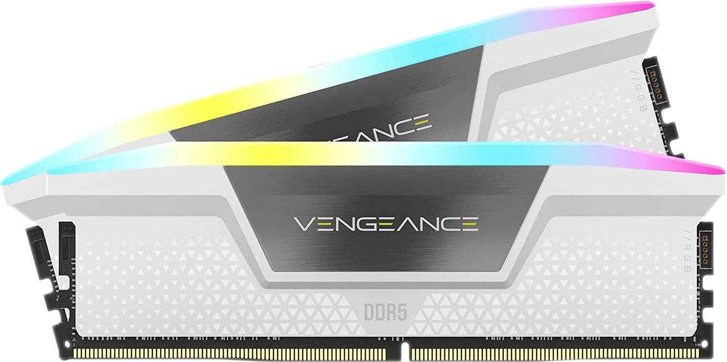 DDR5 32GB PC 6200 CL36 CORSAIR KIT (2x16GB) VENGEANCE RGB W retail Multimedia-Technik Speichermodule