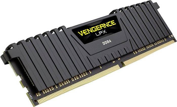 DDR4 16GB PC 2666 CL16 CORSAIR VENGEANCE LPX Black retail Multimedia-Technik Speichermodule