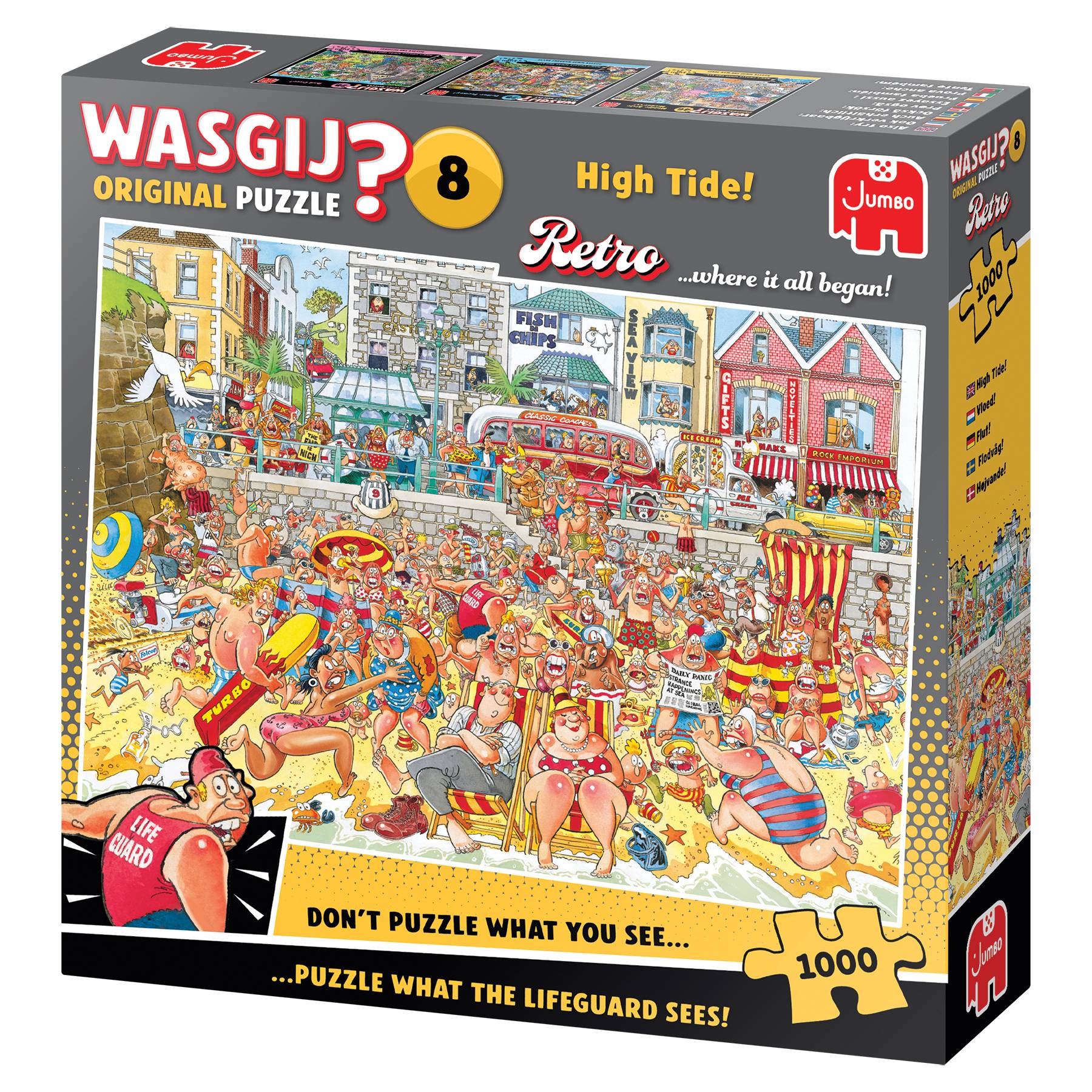 Wasgij Original Retro 8, Flut, 1000 Teile Puzzle