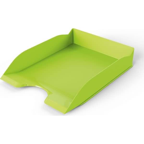 Briefablageschale BASIC A4 stapelbar grün