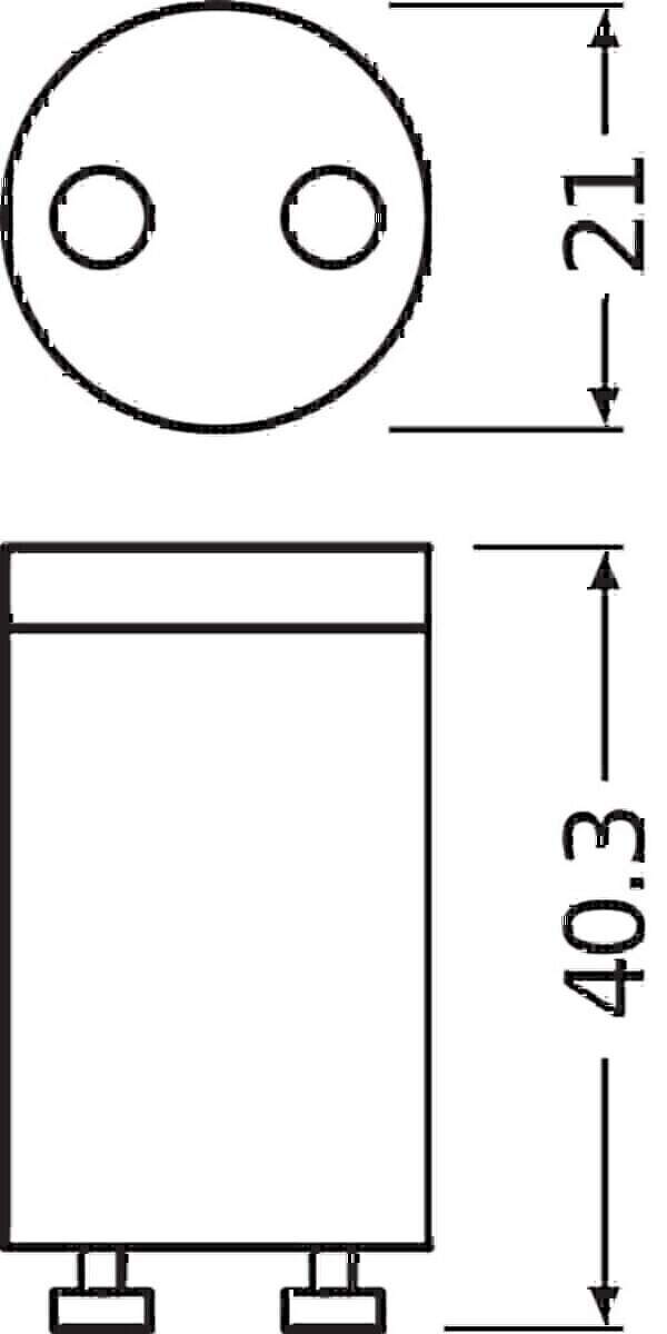 Ledvance Starter (VE2) TUBET8EMSTART.FS2