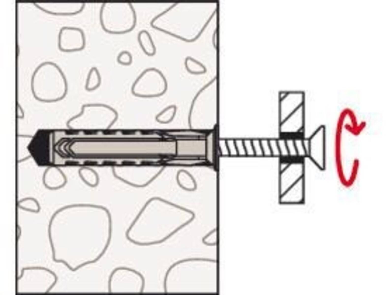 Fischer Deutschl. Dübel SX Plus SXPl.12x60SK(VE3)