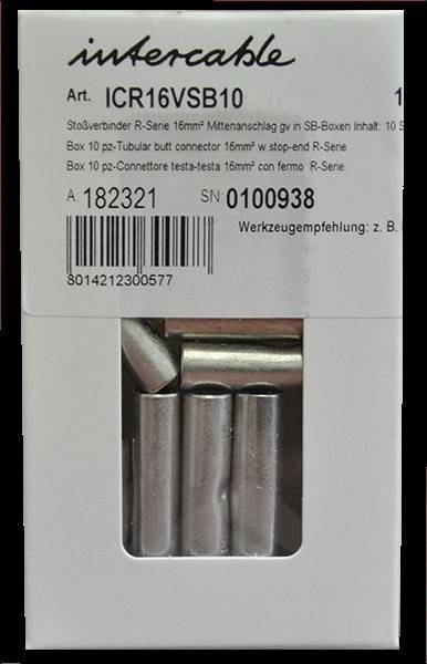 Intercable Tools Stoßverbinder in SB-Box ICR25V SB10 (VE10)