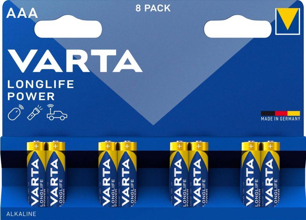Varta Cons.Varta Batterie Longl.Power AAA 4903 Bli.8