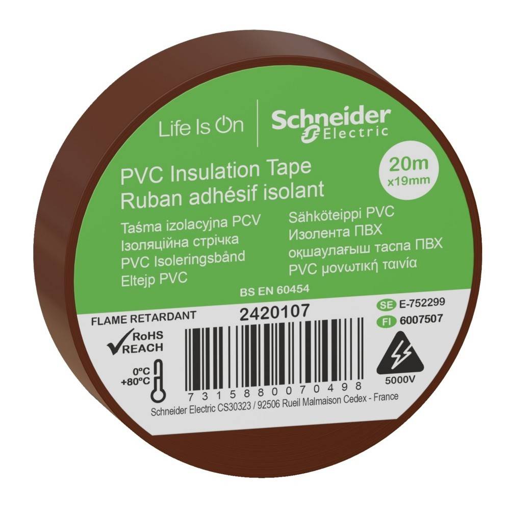 Schneider Electric PVC Isolierband 2420107(VE8)