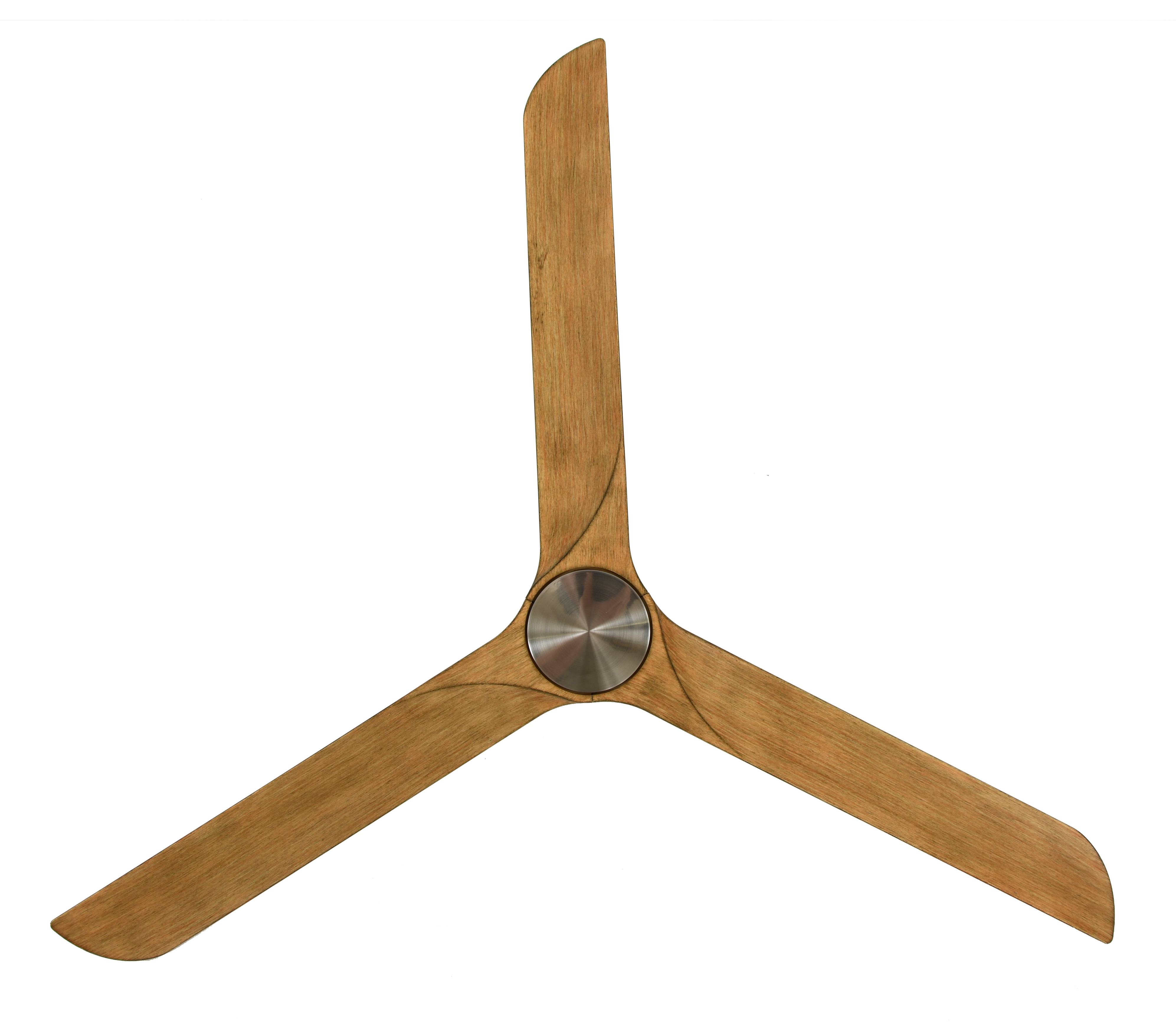 DC Deckenventilator Londo Chrom mit Fernbedienung
