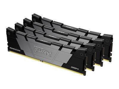 DDR4 32GB PC 3600 CL16 Kingston KIT (4x 8GB) FURY Renegade retail Multimedia-Technik Speichermodule