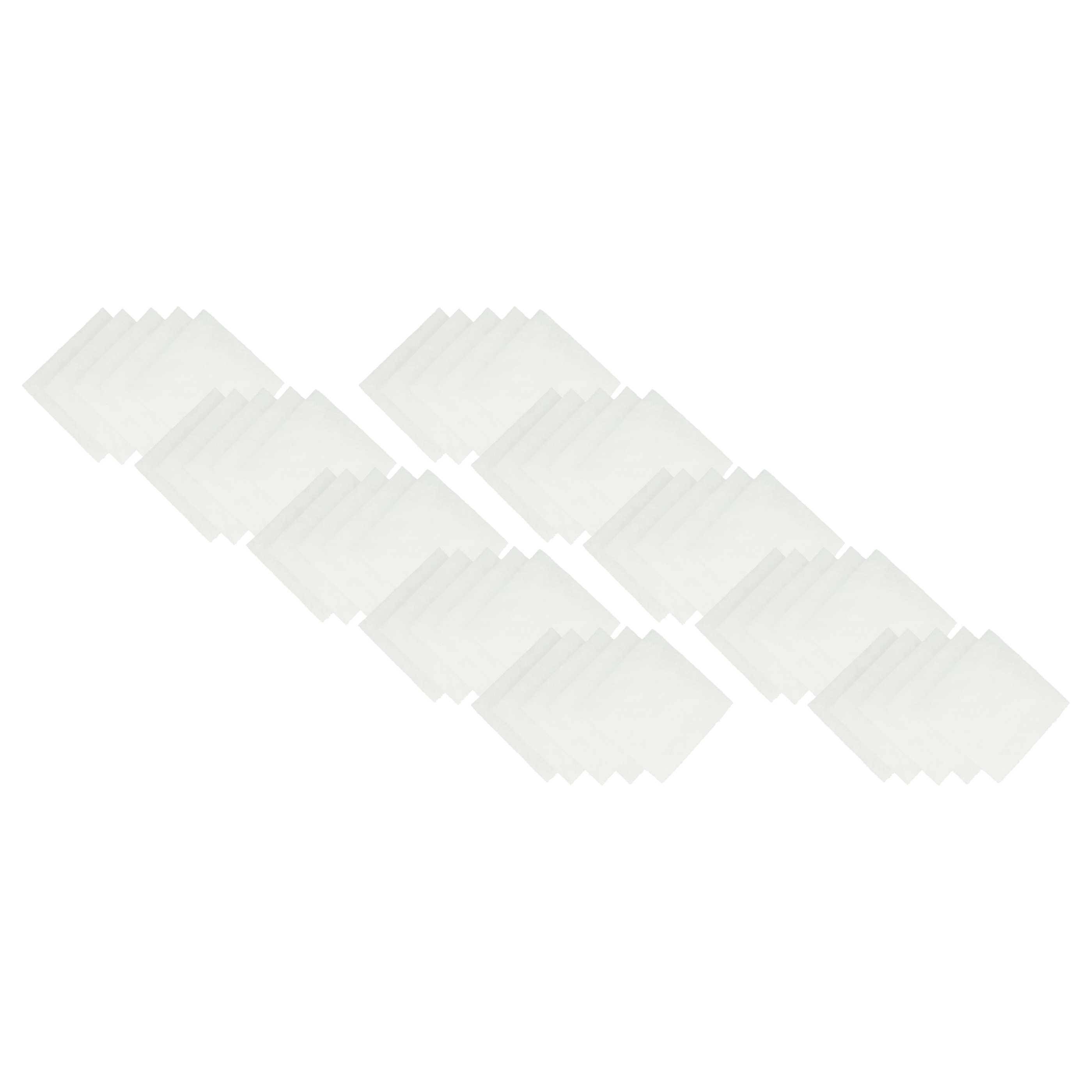 vhbw 50x Luftfilter Ersatz für Lunos 33286 | 2/FB für Lüfter, Ventilator, Lüftungsgerät