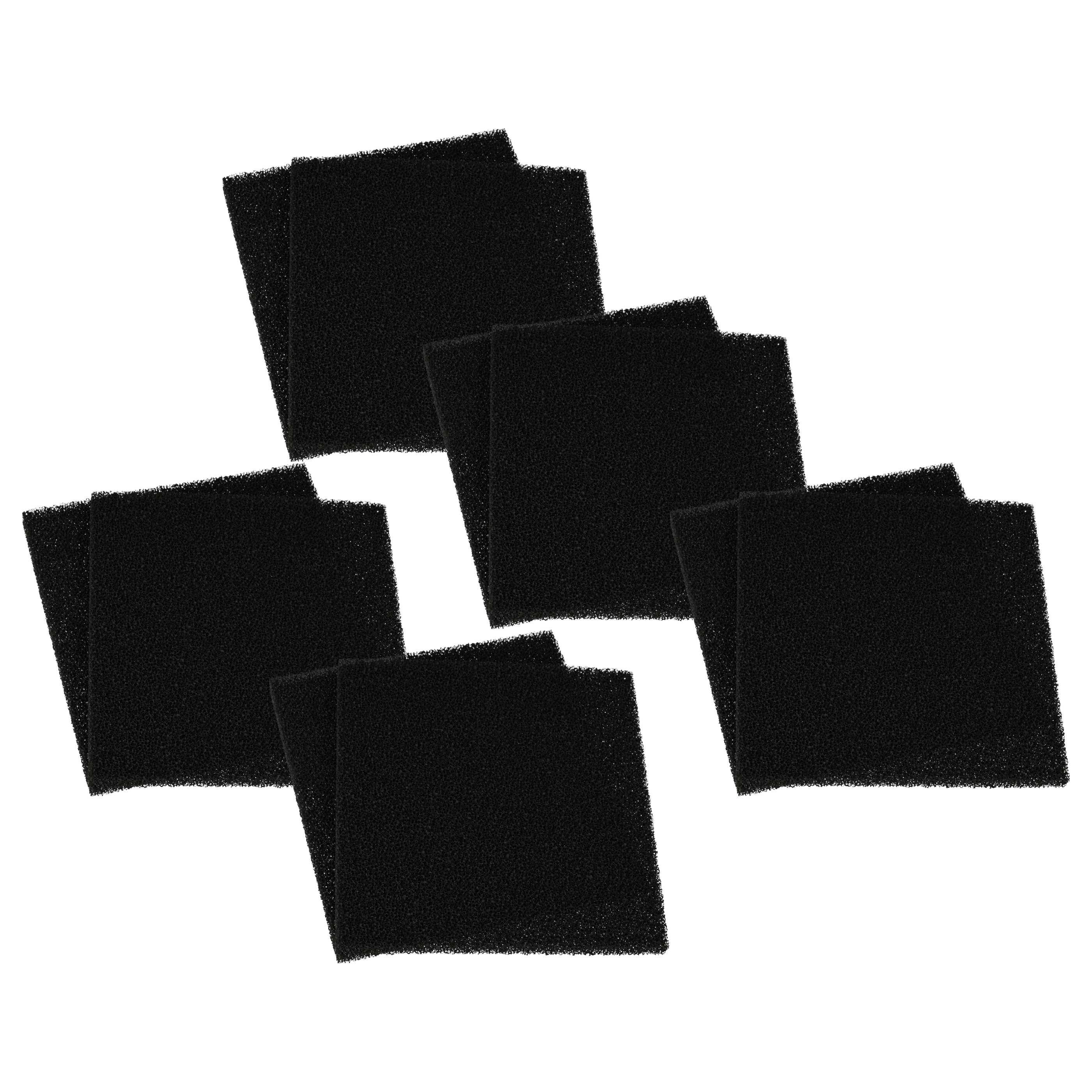 vhbw 10x Filter Ersatz für RS PRO 1234905 für Lötrauchabsauger Rauchabzug - Filtermatte