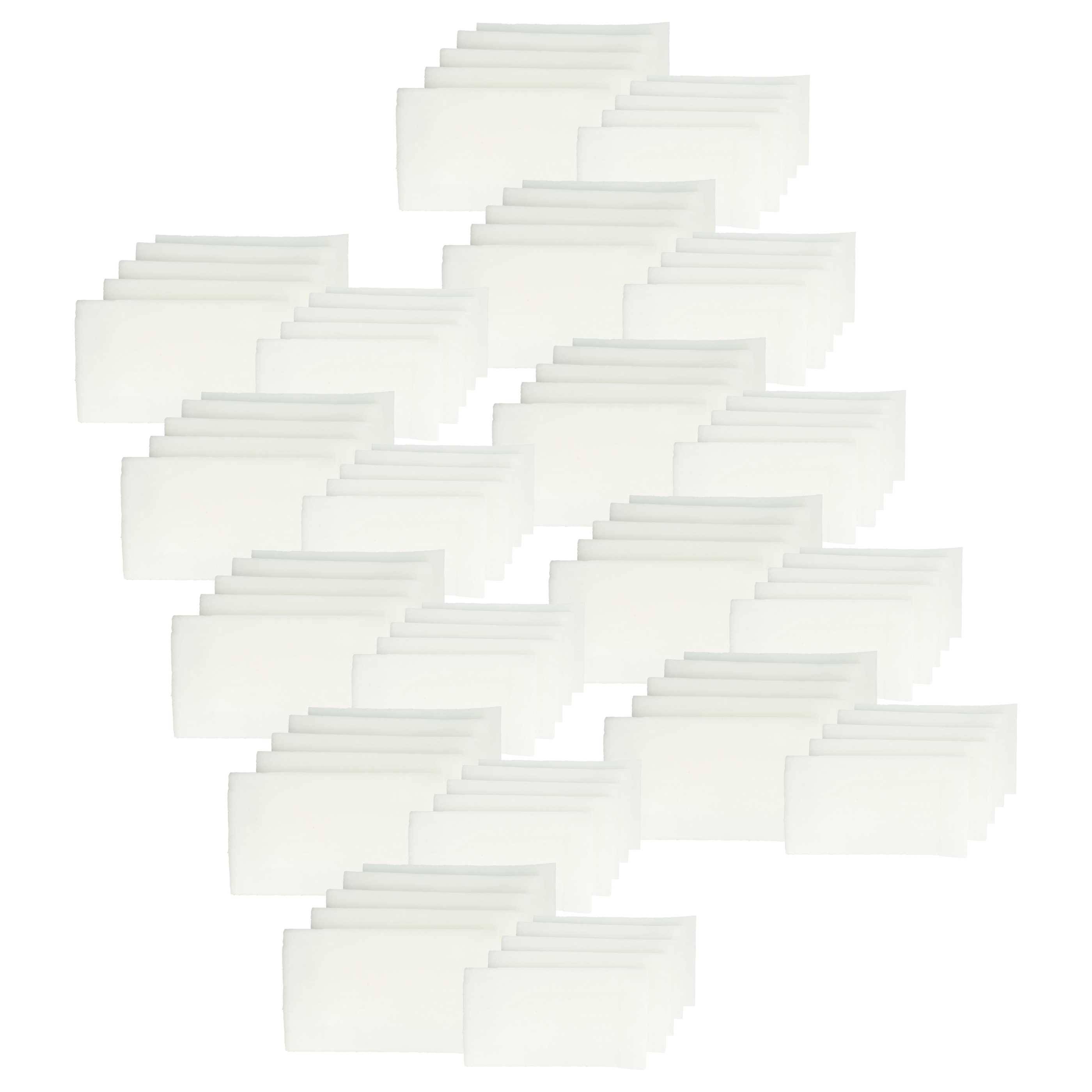 vhbw 50x Luftfilter kompatibel mit Helios 04220-003, 04221-001, 04221.003, 04221001, 04221.001, 04220003, 04221.002 Lüfter, Ventilator, Lüftungsger?