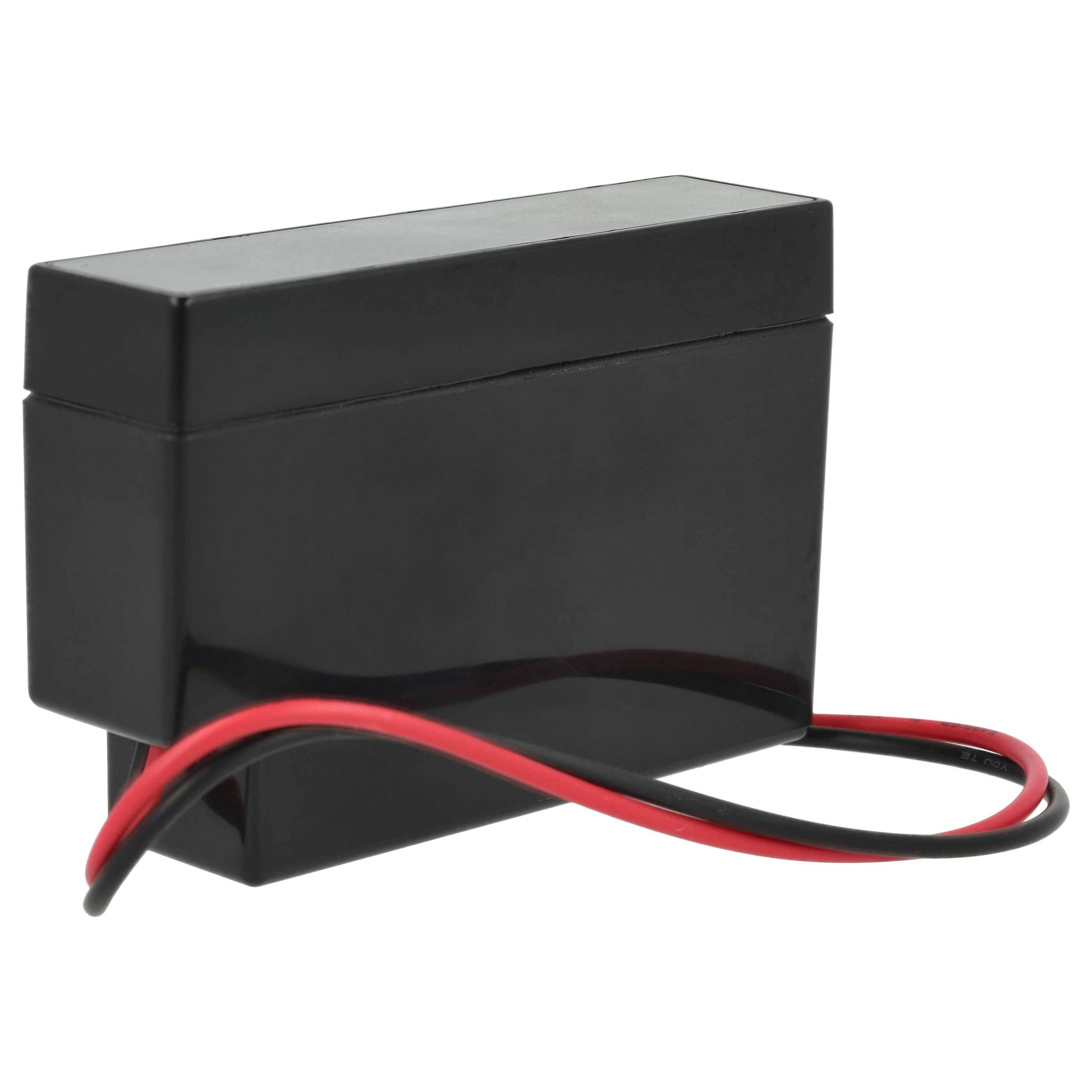 vhbw 4x Akku Ersatz für MP0.8-12H für diverse Geräte (800mAh, 12V, AGM, JST Stecker) 6x Zellen