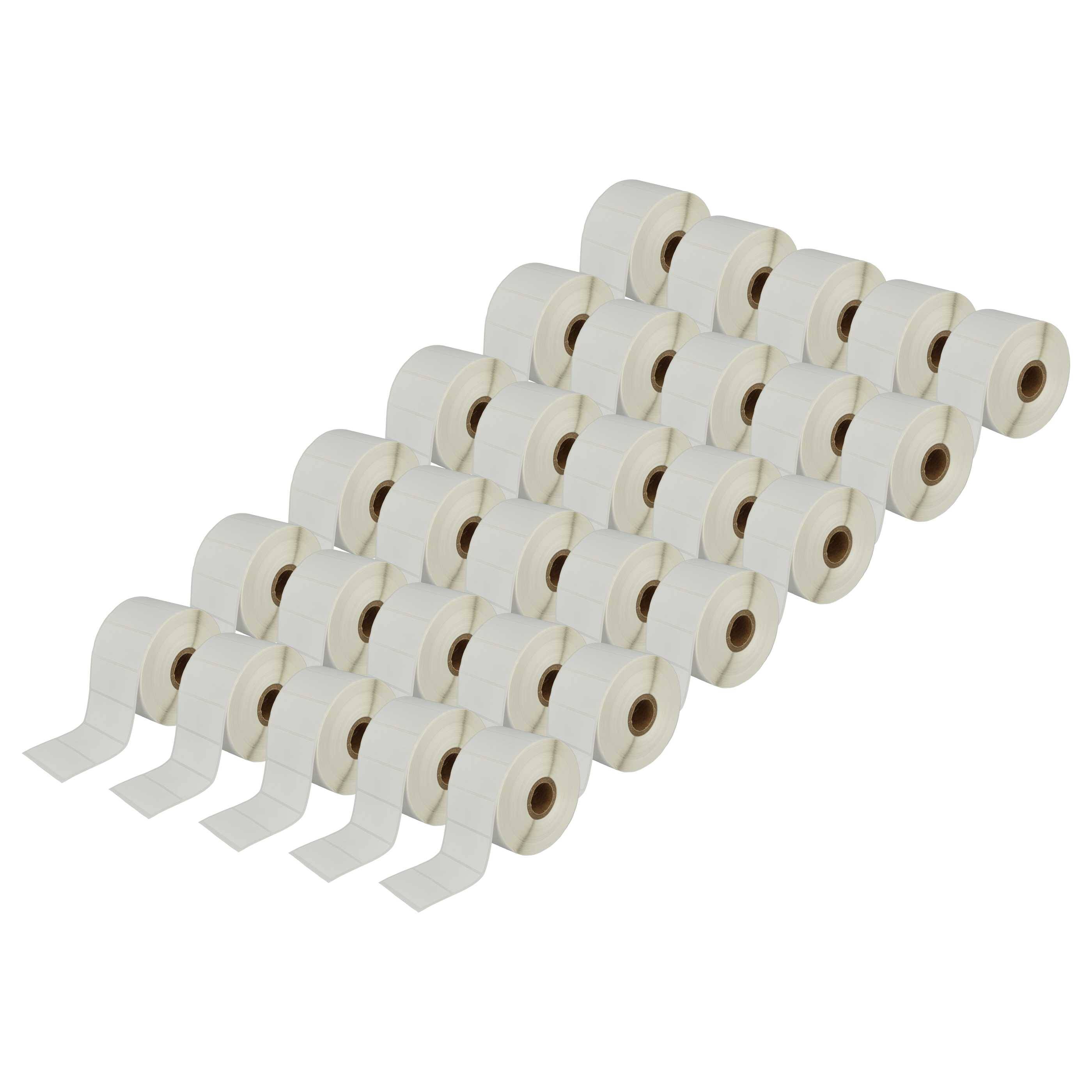 vhbw 30x Etiketten-Rolle 51mm x 26mm (1552 Etiketten) Ersatz für Brother RD-S05E1 für Etiketten-Drucker