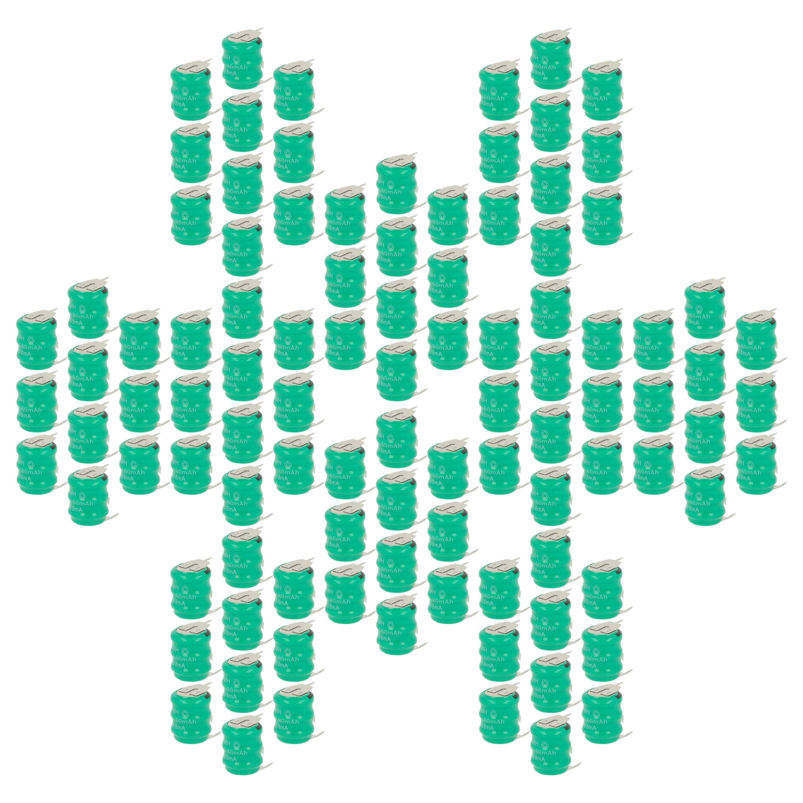 Eine Anordnung von grünen Limonadendosen bildet ein großes Hashtag-Symbol auf weißem Untergrund.