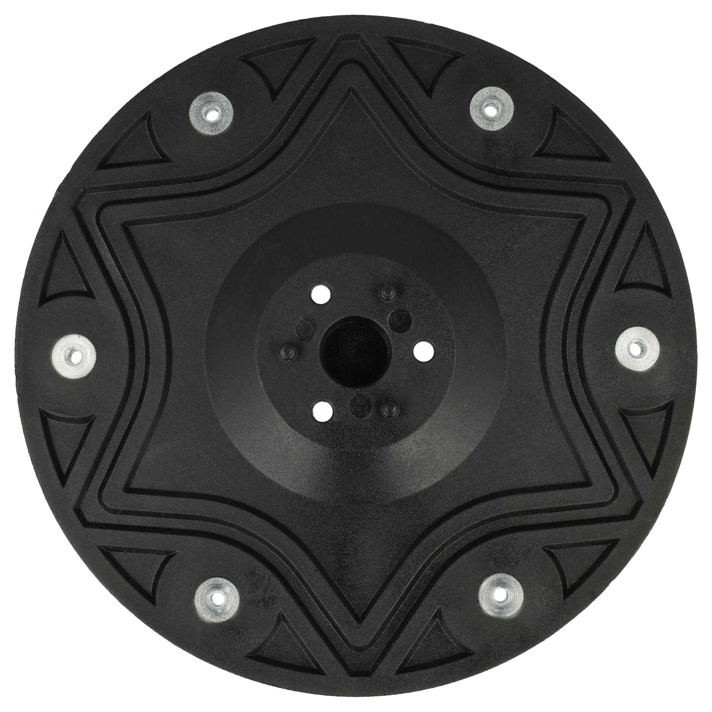 vhbw Messerteller kompatibel mit Segway Navimow i105E, i110n, i108E Rasenmäher - Schwarz