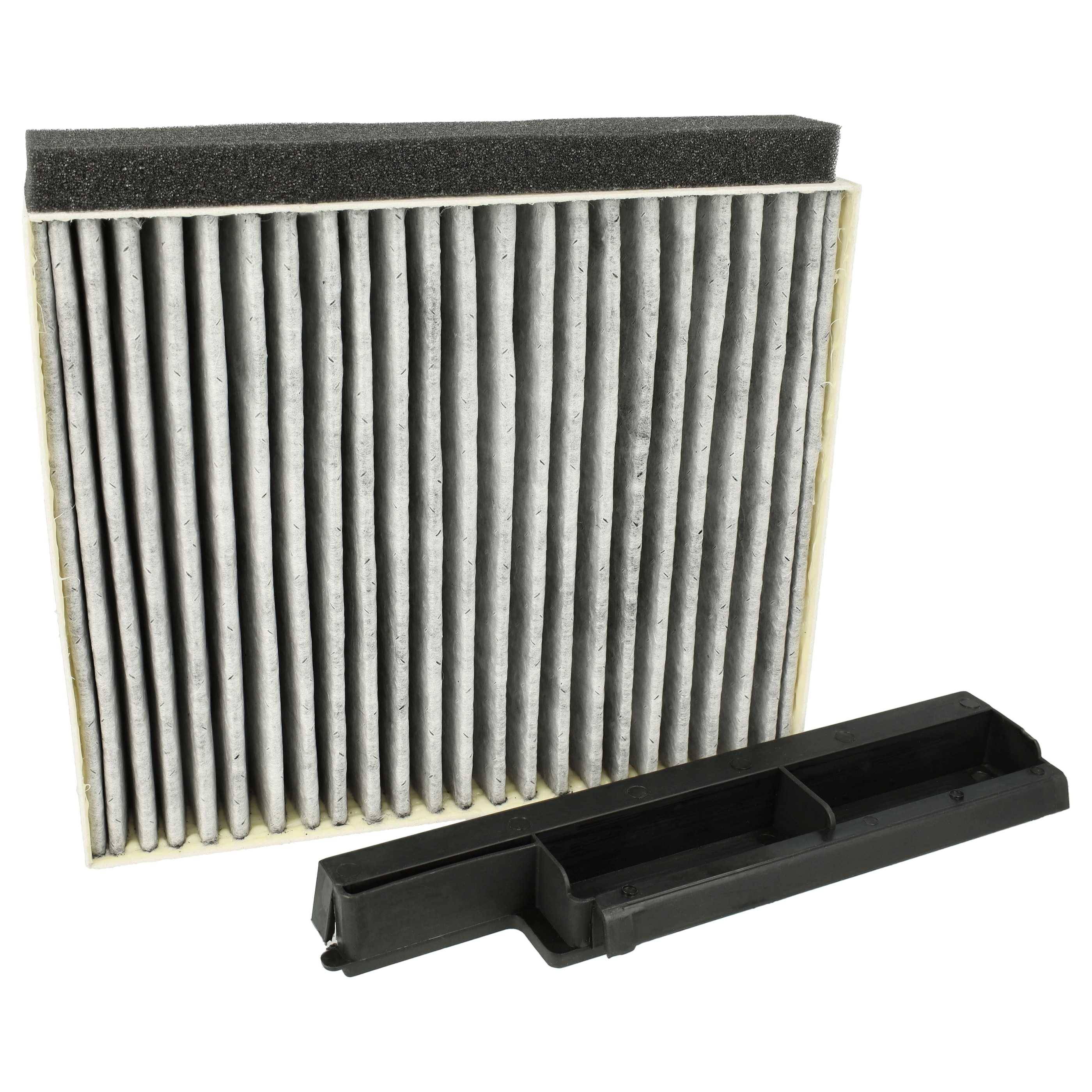 vhbw Aktivkohlefilter kompatibel mit Neff D95QFM4N0, D94QFM1N0B/01, D95BEM4N0, D95BEM4N0/01, D95BHM4N0, D95BHM4N0/01 Dunstabzugshaube