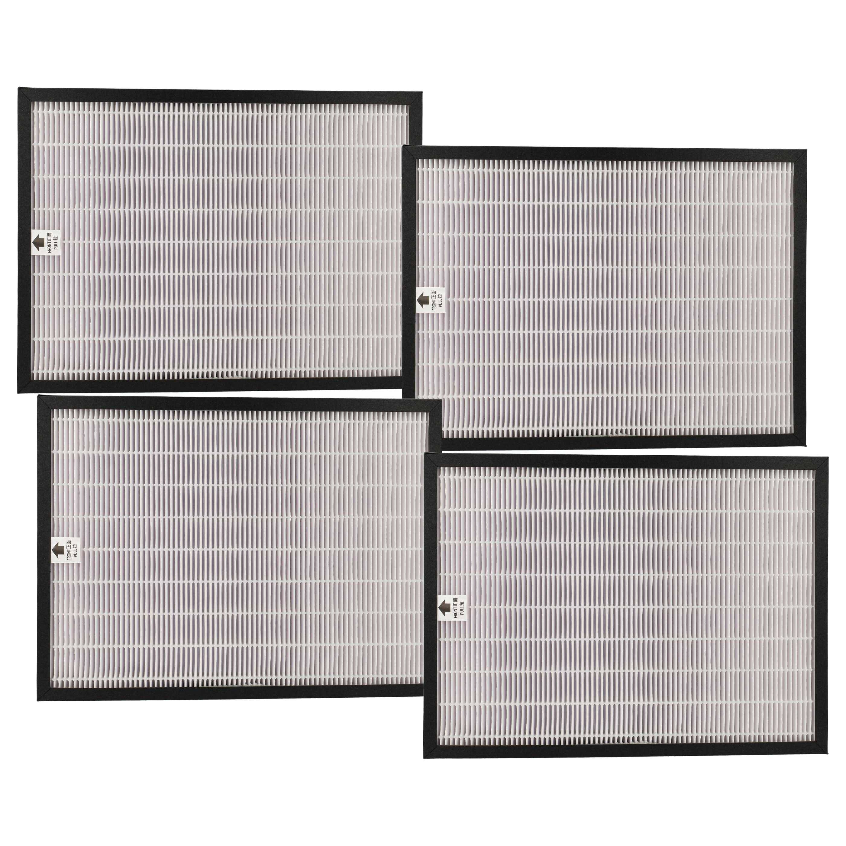 vhbw 4x HEPA Filter Ersatz für Honeywell HRF-Q710E für Luftreiniger | Ersatz-Filter