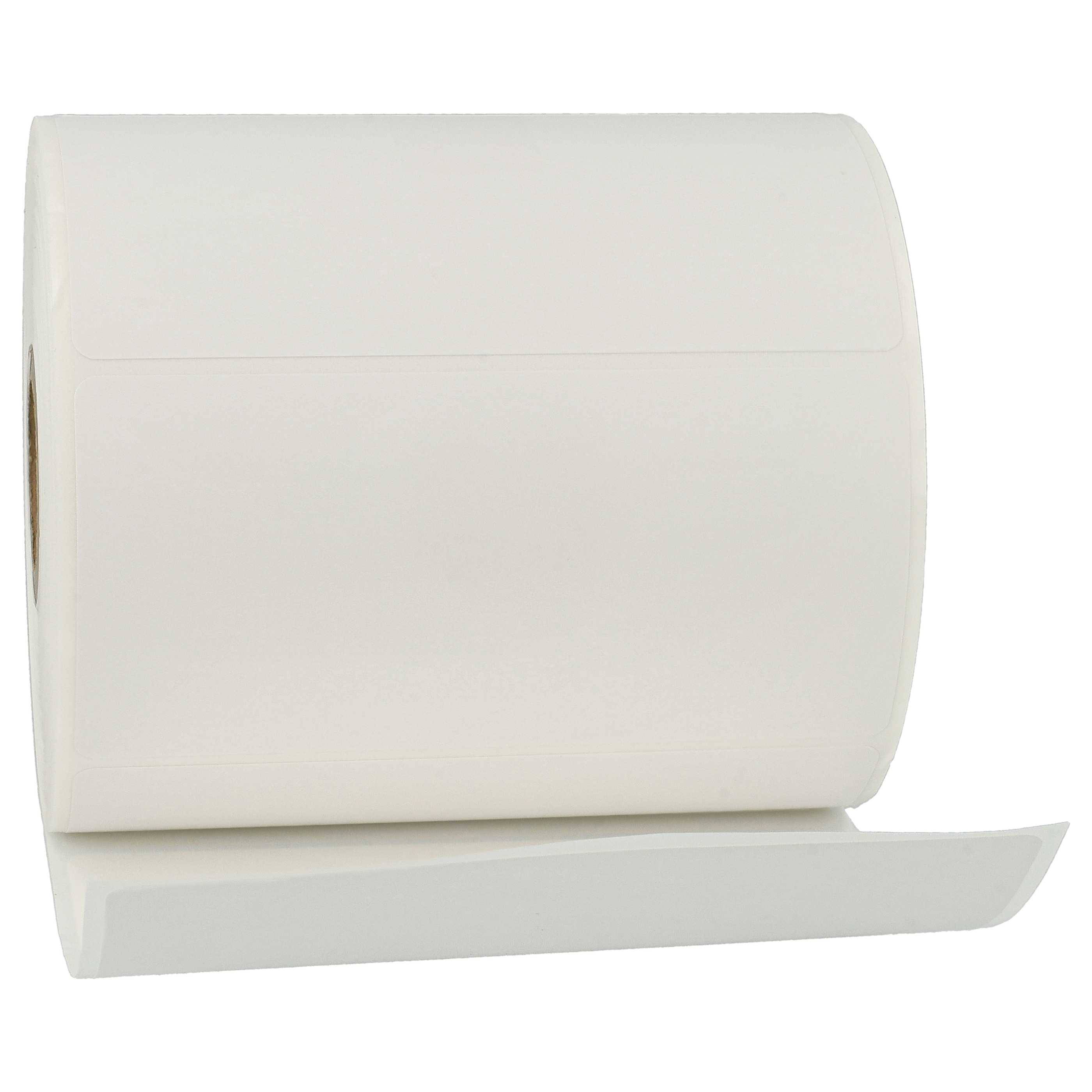 vhbw 20x Etiketten-Rolle 102mm x 50mm (836 Etiketten) kompatibel mit Brother TD-2130, TD-4000, TD-2130N Etiketten-Drucker, Wiederablösbar