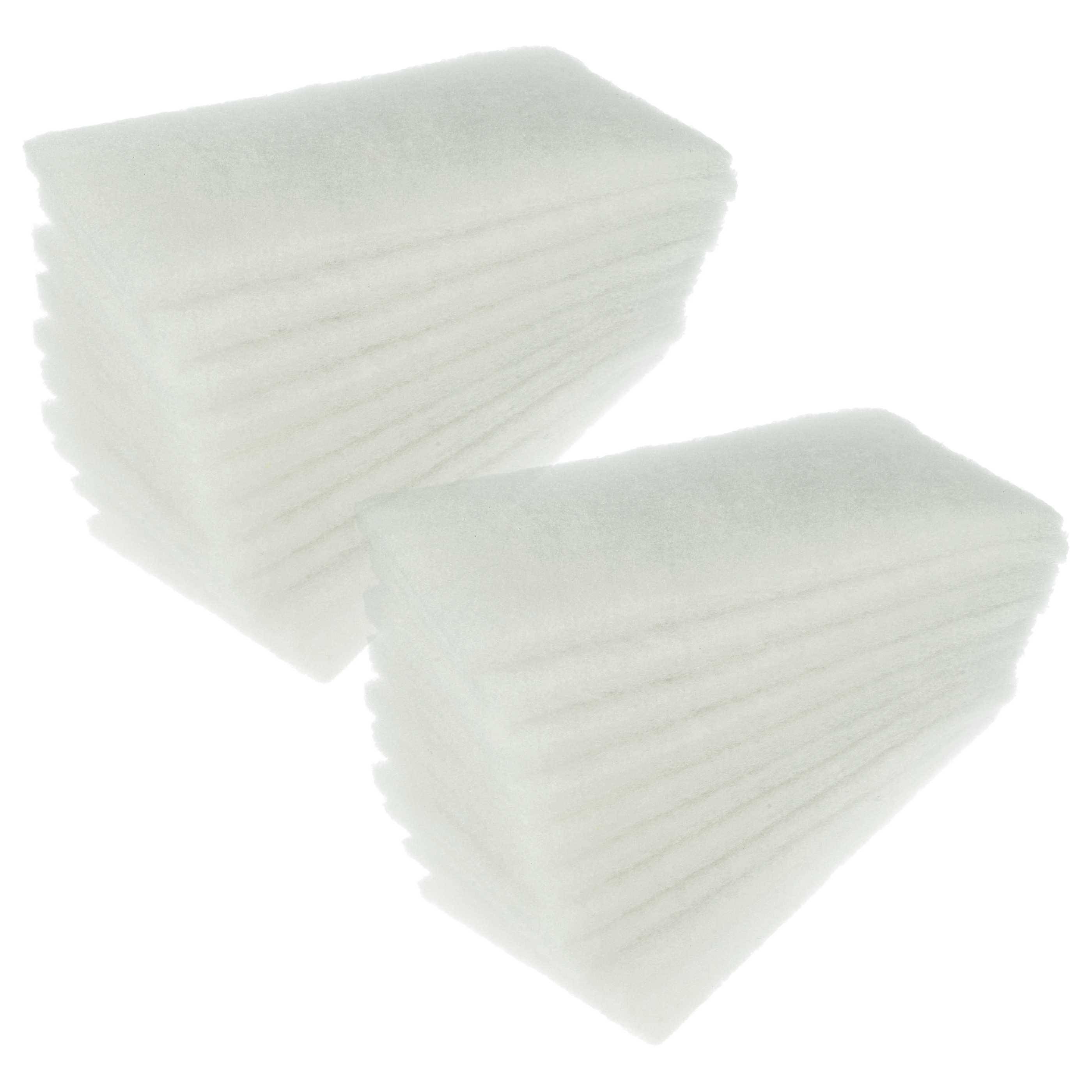 vhbw 20x Luftfilter G3 Ersatz für Zehnder 990320030 für Lüfter, Badlüfter, Ventilator, Lüftungsgerät - Weiß