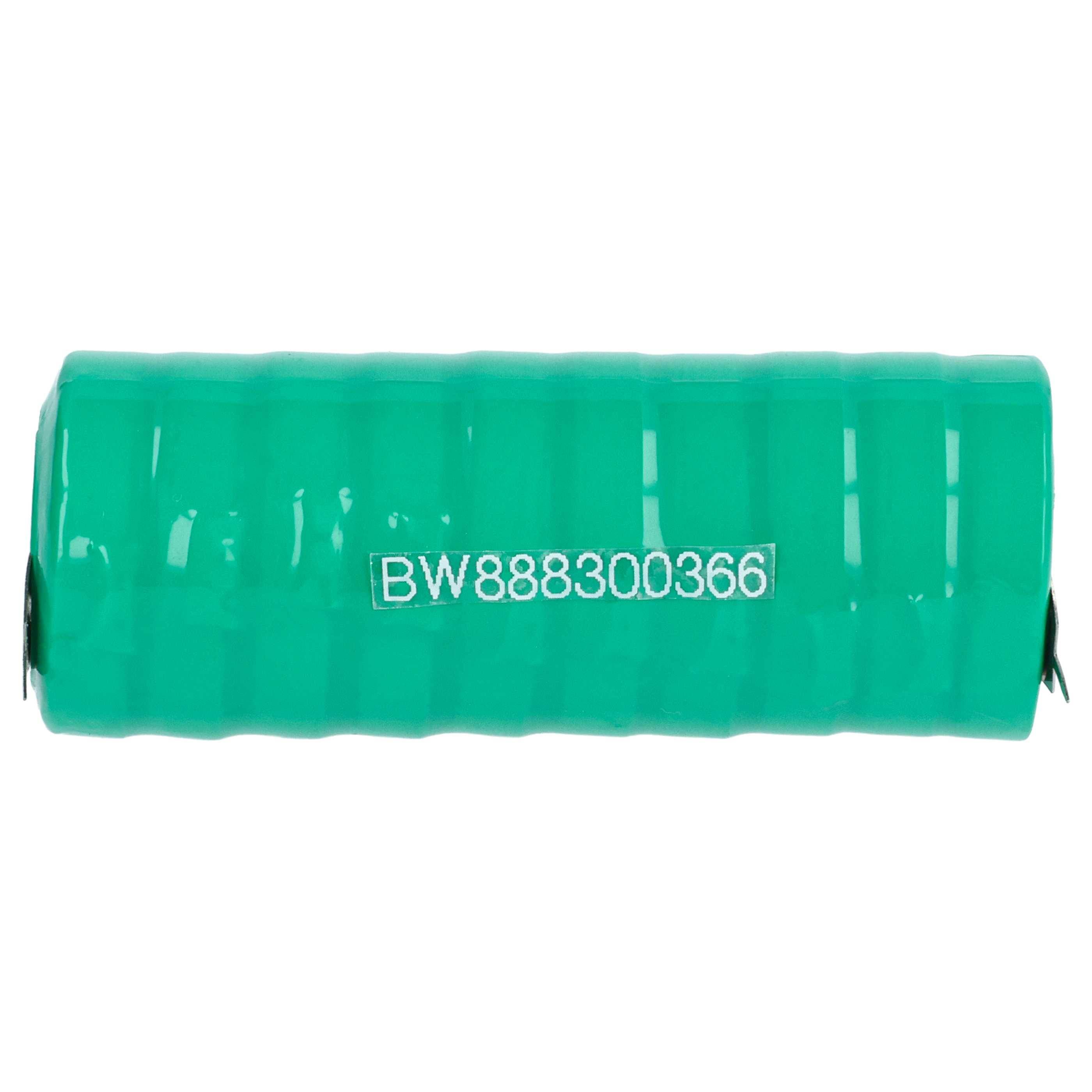 vhbw 5x NiMH Ersatz Knopfzellen-Akku Typ V250H 250mAh 12V kompatibel mit Modellbau-Akkus, Solar-Leuchten uvm.