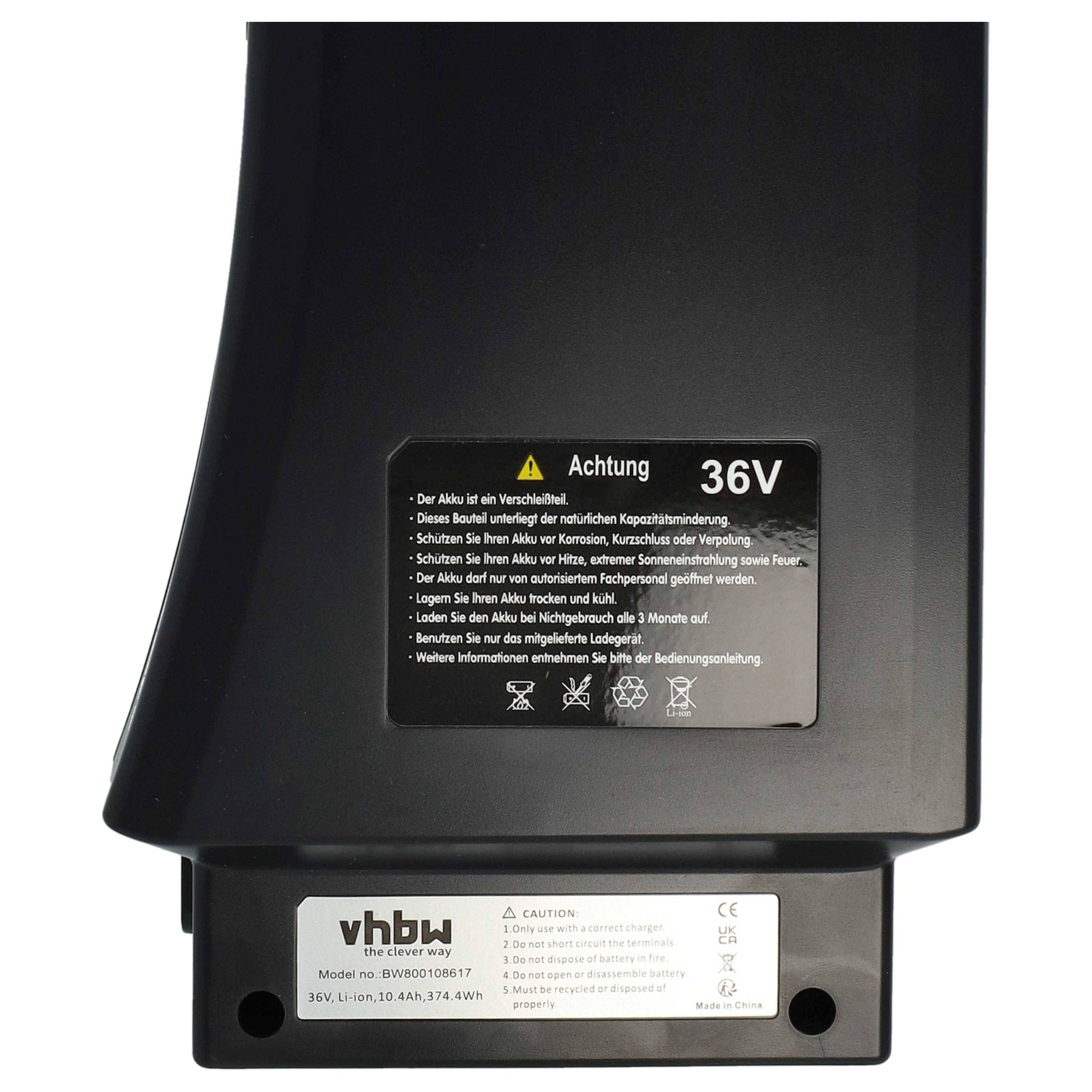 vhbw 2-tlg. Lade-Set Ersatz für Prophete SDI-3611C, SDI-3610C für E-Bike - Ladegerät, Akku