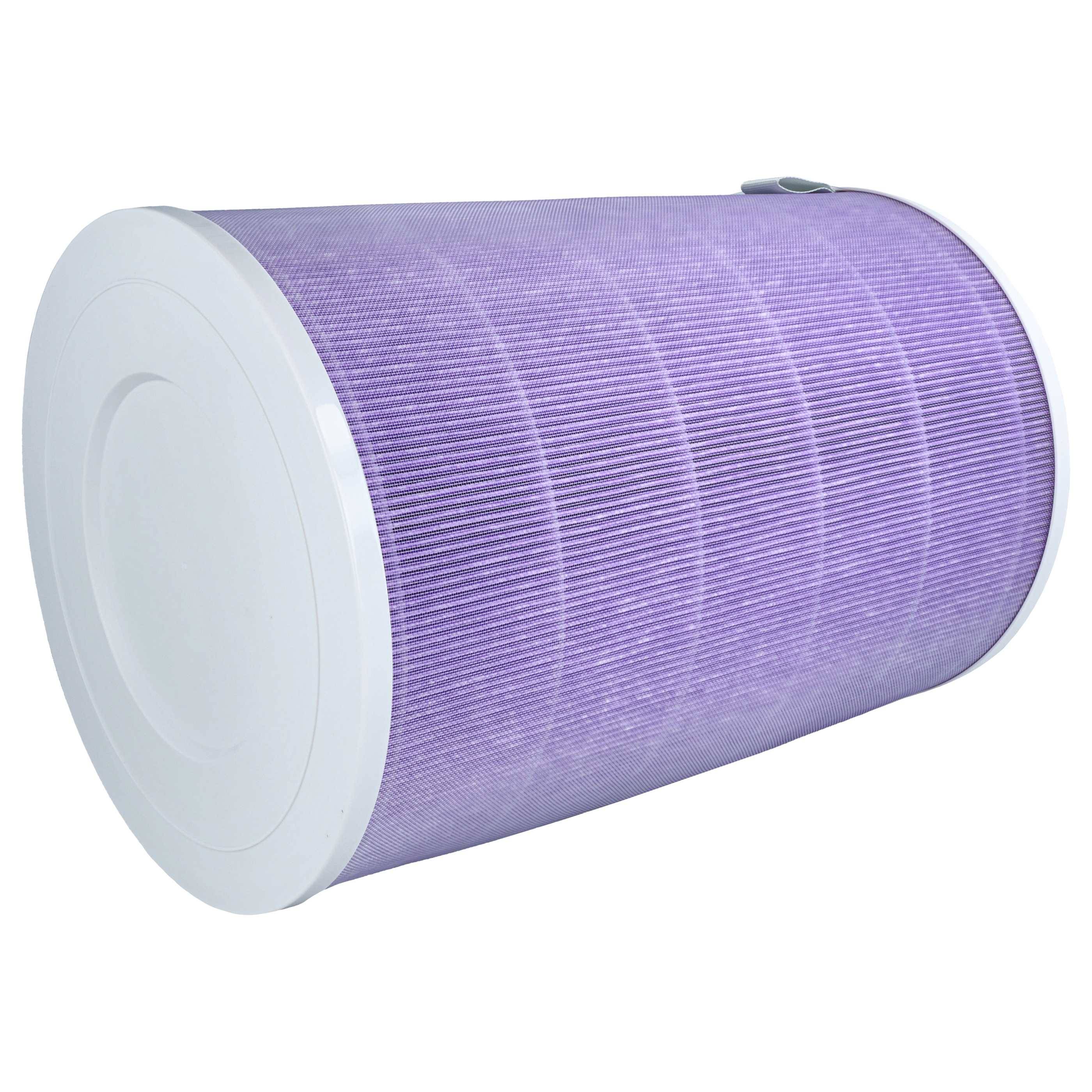 vhbw 8x HEPA Filter kompatibel mit Xiaomi Mi Air Purifier Max Luftreiniger | Ersatz-Filter mit integriertem Aktivkohle-Filter, antibakteriell