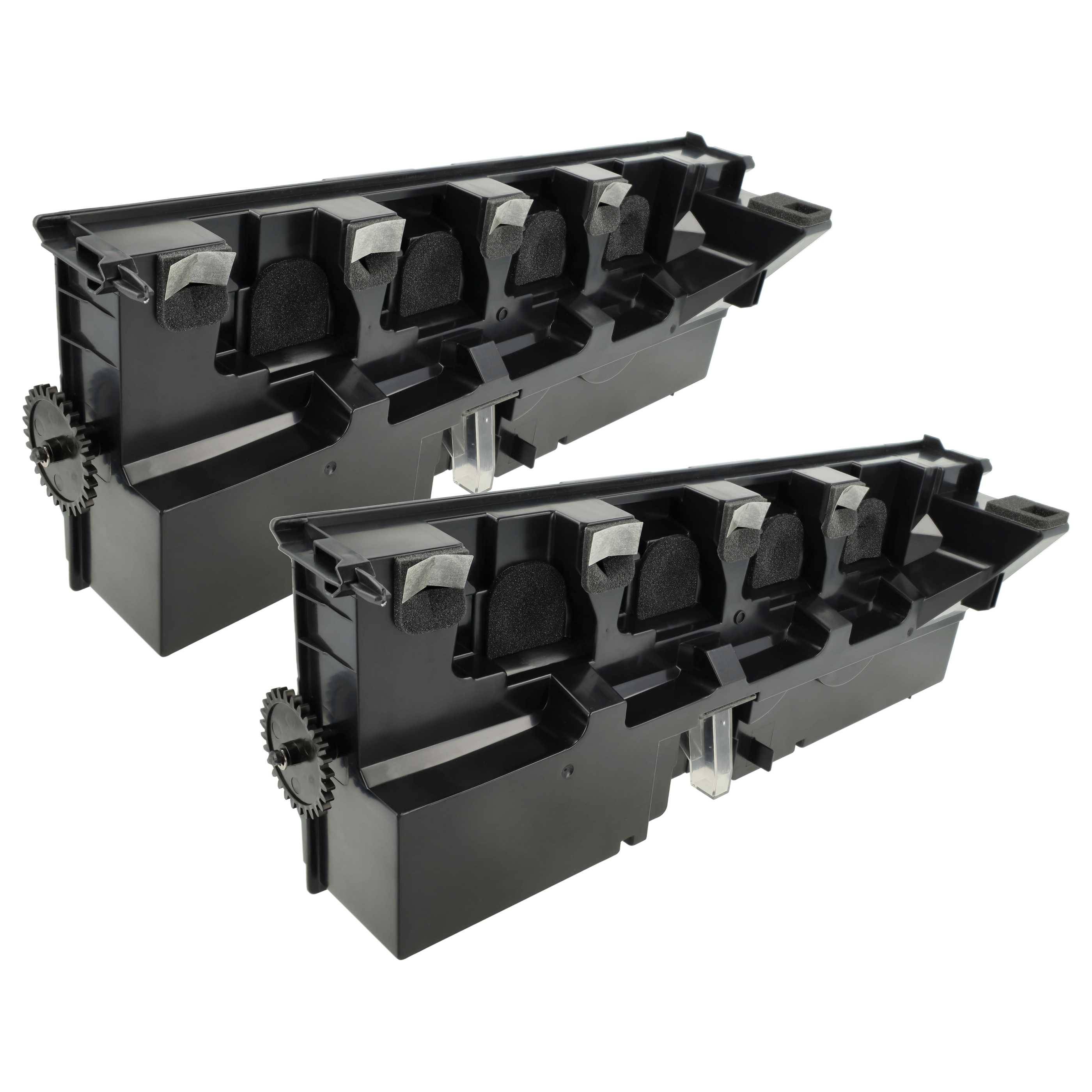 vhbw 2x Resttonerbehälter kompatibel mit Konica Minolta Bizhub 554 | C454, C368, C364, C308, C284, C258, C224 Laser-Drucker